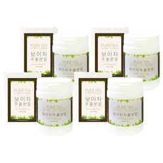 Kapdang 普洱茶萃取物粉末 高級型, 100g, 4個, 1入