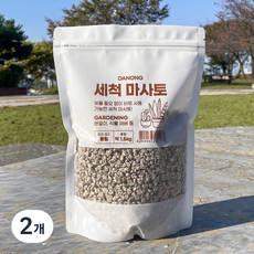 다농 세척 마사토 중립, 2개, 1.5kg