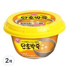 오뚜기 단호박죽 상온, 285g, 2개