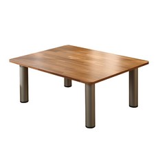 BuyJM 低甲醛木紋茶几桌 簡約矮几 和室桌/電腦桌(80*60公分), 集成木紋