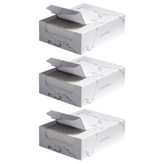 聖誕3棉壓花化妝棉, 500張, 3個