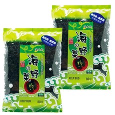 味榮 海太郎 原味嫩葉海帶芽 純素, 即泡即食 富含營養, 80g, 2包