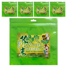 苔嗑 香酥海苔 芥末醬燒風味, 45g, 5包