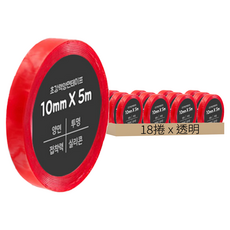 Dada 強力雙面膠帶 Set 3捲, 透明, 18捲