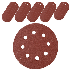 ZioBiz 80號 圓形砂紙 125mm x 125mm, 3套