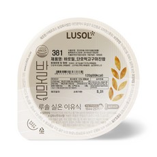 루솔 바로밀 단호박 고구마 진밥 이유식, 혼합맛(단호박/고구마), 120g, 1개