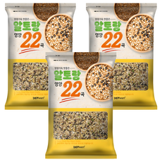 대구농산 알토랑 맛있고 건강한 혼합 22곡, 2kg, 3개