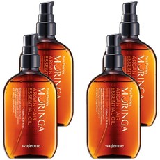 휘엔느 퓨어테라피 모링가 아르간 헤어 에센셜 오일 모던플라워향, 130ml, 4개