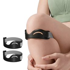 Pinel 矽膠髕骨護膝 2入, 黑色, 4個