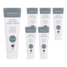 MOOGOO 慕爾果 經典初乳霜, 保濕乳液 含牛奶蛋白, 120g, 6條