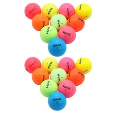 Volvik A+級二手球, 20入, 顏色(隨機出貨), 1套