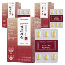 광동 365케어 밀크씨슬, 30정, 3개