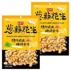盛香珍 蔥蒜花生, 100g, 2包
