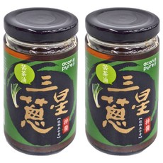連淨 苦茶油三星蔥拌醬, 200g, 2罐