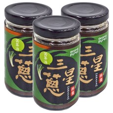 連淨 苦茶油三星蔥拌醬, 200g, 3罐