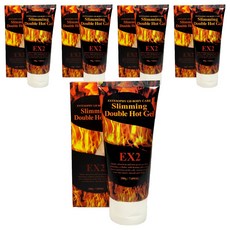ESTESOPHY Slimming美體雙重熱感凝膠, 200g, 5個