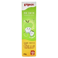 pigeon 貝親 兒童牙膏 蘋果味, 45g, 1條