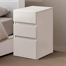 Willow Koni 抽屜櫃, 白色, 3層