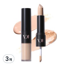VDIVOV 雙頭遮瑕膏, 3入, 21N