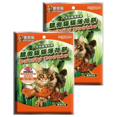 Cat Glory 驕傲貓 貓薄荷餅 鮭魚風味 5入裝, 100g, 2包