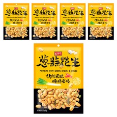 盛香珍 蔥蒜花生, 100g, 5包