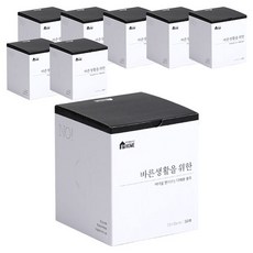 바이홈 바른생활을 위한 빨아쓰는 다회용 행주, 50개입, 8개