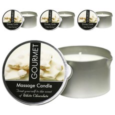 프로페로 마사지캔들 화이트초콜릿, 200ml, 4개