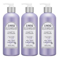 르샤트라1802 트루라벤더 샤워젤, 480ml, 3개
