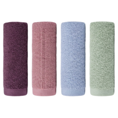 non-no 儂儂 驚吸水毛巾 棉紗 76 x 33cm, 顏色隨機, 4條