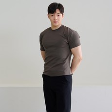 HCOOLNAM 男款彈力合身短袖T恤