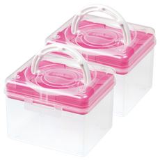 SHUTER 樹德 月光系列 手提箱/置物盒/收納盒 200型, 顏色隨機, 2個