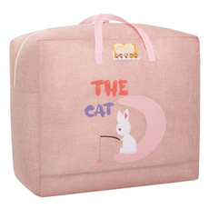 E.dot 日系可愛卡通 幼兒園棉被收納袋 - 大號 60x50x30cm, 1個