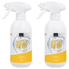 ROCKPONG 浴室清潔劑 檸檬噴霧型, 500ml, 2個