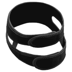 E.dot 防打呼止鼾帶 黑色 59 x 54 x 7.5cm, 1個