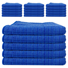 World Clean 去超細纖維抹布藍色, 20個