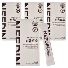 NEEDIN 酵素粉隨身包 20條入, 60g, 4盒