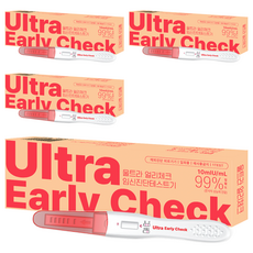 수젠텍 울트라 얼리 체크 임신테스트기, 1개입, 4개
