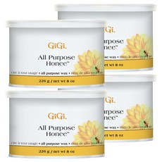 GiGi All Purpose蜂蜜美體蠟, 226g, 4個