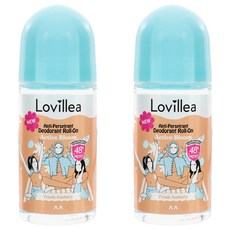 Lovillea 止汗滾珠 清新琥珀, 2個, 50ml