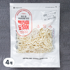 리프레쉬 백진미 오징어, 300g, 4개
