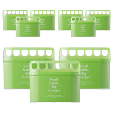 sosoeazy 簡易冰箱木炭除臭劑 正裝, 9個, 200g