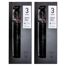 PILOT 百樂 FRIXION BALL 3 WOOD 三色鋼珠筆 0.5mm, 木紋黑, 2盒