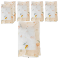 巧巧 立體棉被防塵袋, 1層, 透明色