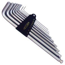 BLACK HAND 黑手牌 球型六角板手9支組 BH-070, 1組