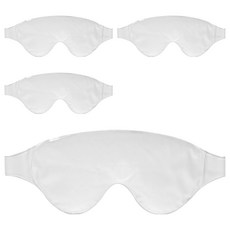 AMC眼部冷熱敷眼罩象牙色, 1入, 4個