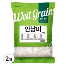 두보식품 웰그레인 안남미, 5kg, 2개, 1등급