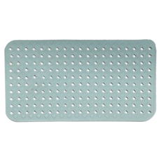 WE CHAMP TPE 菱形格衛浴防滑墊, 70 x 40cm, 綠色, 1個