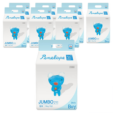 Penelope Thin Thin Thin加強版超薄褲型尿布 男童款, 第7階段, 168片