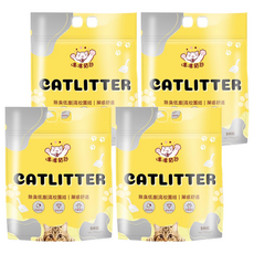 咪咪貓砂 礦砂, 5kg, 4包