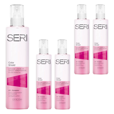 FARCOM 髮控 SERI 柔馭護色水髮膜 2相免洗噴霧護髮素 適合染髮髮質 防紫外線, 300ml, 5瓶